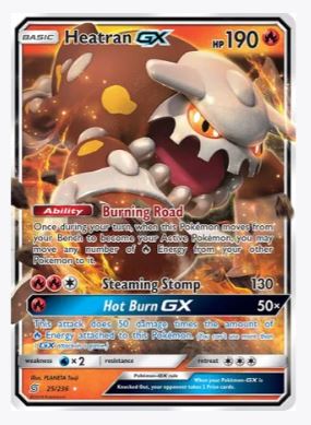 Heatran GX SM - Unified Minds # 25/236 - Sweets and Geeks