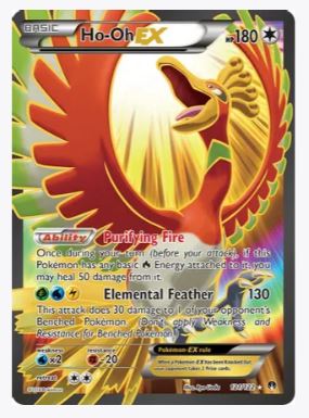 Ho-Oh EX (Full Art) XY - BREAKpoint # 121/122 - Sweets and Geeks