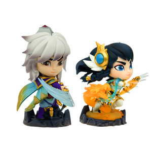 League Of Legends: Immortal Journey Irelia & Talon DUO Special Edition Figures - Sweets and Geeks