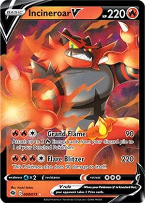 Incineroar V Champion's Path # 8/73 - Sweets and Geeks