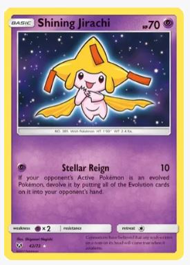 Shining Jirachi Shining Legends # 42/73 - Sweets and Geeks