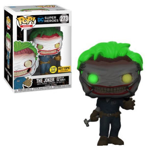 Funko Pop! Heroes: DC Super Heroes - The Joker (Death in the Family) (Hot Topic Exclusive) (Glow in the Dark) #273 - Sweets and Geeks