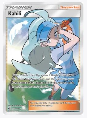 Kahili (Full Art) SM - Lost Thunder # 210/214 - Sweets and Geeks