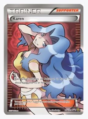 Karen - XY177a Alternate Art Promos # XY177a - Sweets and Geeks