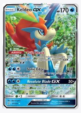 Keldeo GX SM - Unified Minds # 47/236 - Sweets and Geeks