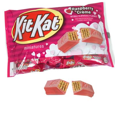 Kit Kat Raspberry Creme Mini's 9oz bag – Sweets and Geeks