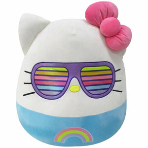 Squishmallow - Sanrio Hello Kitty Rainbow Shades Sunglasses 20” - Sweets and Geeks