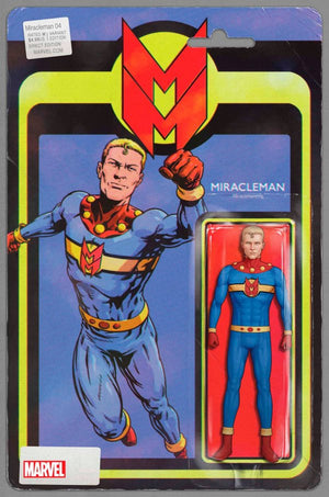 Miracleman by Gaiman & Buckingham: The Silver Age #4 (Christopher Action Figure Variant) - Sweets and Geeks