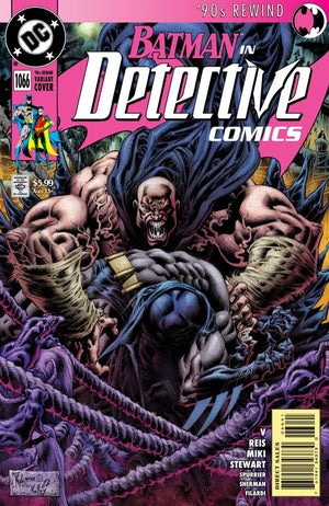 Detective Comics #1066 (Kyle Hotz '90s Cover Month Card Stock Variant) - Sweets and Geeks