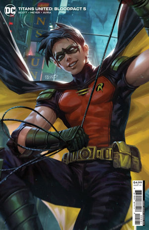 Titans United: Bloodpact #5 (Derrick Chew Card Stock Variant) - Sweets and Geeks