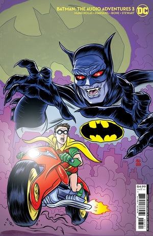 Batman: The Audio Adventures #3 (Michael Allred Card Stock Variant) - Sweets and Geeks