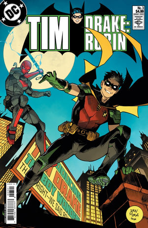 Tim Drake: Robin #3 (Dan Mora Card Stock Variant) - Sweets and Geeks