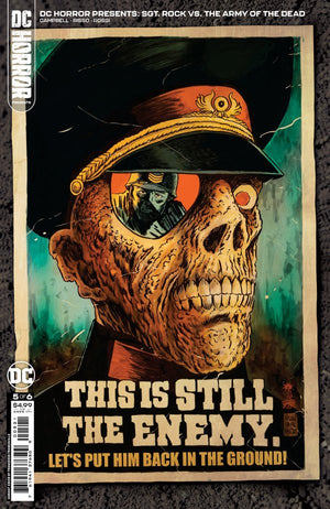 DC Horror Presents: Sgt. Rock vs. The Army of the Dead #5 (Francesco Francavilla Card Stock Variant) - Sweets and Geeks