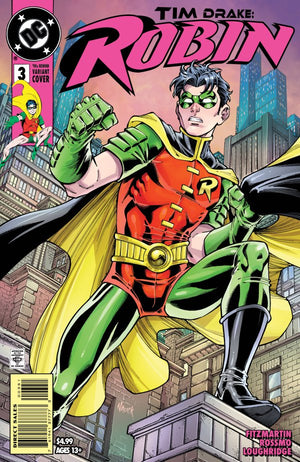 Tim Drake: Robin #3 (Todd Nauck '90s Cover Month Card Stock Variant) - Sweets and Geeks