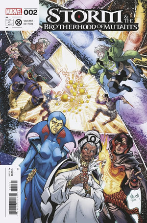 Storm & The Brotherhood of Mutants #2 (Nauck Sins Of Sinister March Connecting Variant) - Sweets and Geeks