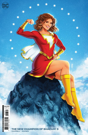 The New Champion of Shazam! #3 (Jen Bartel Card Stock Variant) - Sweets and Geeks