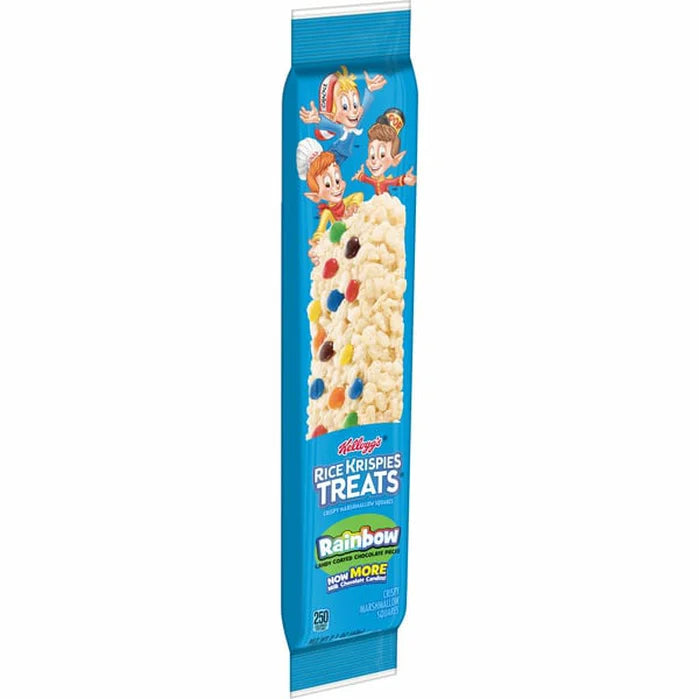 Rice Krispies Treats Marshmallow Snack Bars with Rainbow Candy Coated  Chocolate Pieces