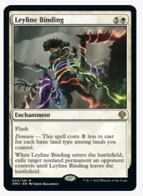 Leyline Binding - Dominaria United - #024/281 - Sweets and Geeks