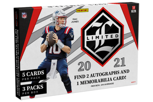 2021 Panini Limited Football Hobby Box - Sweets and Geeks