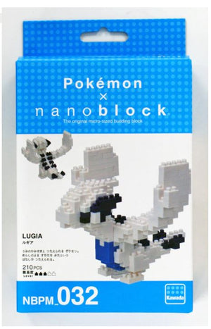 Kawada NBPM-032 nanoblock Pokemon Lugia (Rugia) - Sweets and Geeks