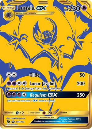 Lunala GX - SM103a SM Promos # SM103a - Sweets and Geeks