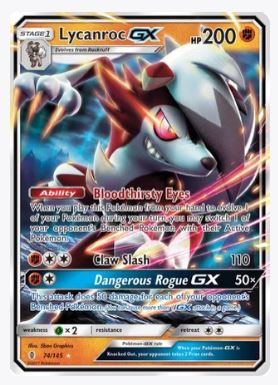 Lycanroc GX SM - Guardians Rising # 74/145 - Sweets and Geeks