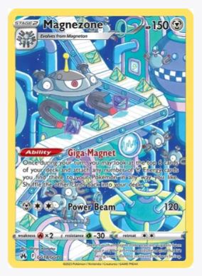 Magnezone Crown Zenith: Galarian Gallery # GG18/GG70 - Sweets and Geeks