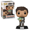 Funko Pop Star Wars - The Mandalorian - The Mandalorian with Grogu #461 - Sweets and Geeks