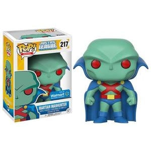 Funko Pop Heroes: Justice League Unlimited - Martian Manhunter (Animated) (Walmart Exclusive) #217 - Sweets and Geeks