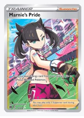 Marnie's Pride (Full Art) SWSH09: Brilliant Stars # 171/172 - Sweets and Geeks