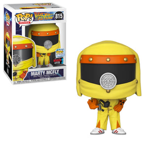 Funko Pop Movies: Back to the Future - Marty Mcfly (Anti-Radiation Suit) 2019 Fall Convention LE Exclusive #815 - Sweets and Geeks