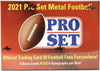 2021 Pro Set Metal Football Hobby Box - Sweets and Geeks