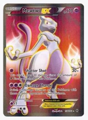 Mewtwo EX (158 Full Art) XY - BREAKthrough # 158/162 - Sweets and Geeks