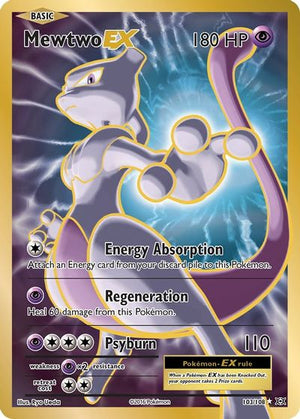 Mewtwo EX (Full Art) XY - Evolutions # 103/108 - Sweets and Geeks