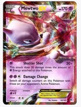 Mewtwo EX (62) XY - BREAKthrough # 62/162 - Sweets and Geeks