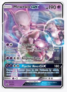 Mewtwo GX - SM196 SM Promos # SM196 - Sweets and Geeks