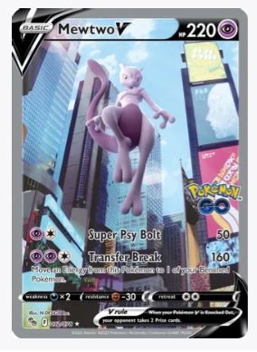 Mewtwo V - SWSH223 - SWSH: Sword & Shield Promo Cards - Pokemon