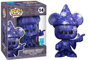 Funko Pop Art Series: Disney Fantasia - Sorcerer Mickey (Starry Sky) #14 - Sweets and Geeks