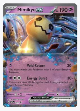 Mimikyu EX SV: Scarlet & Violet Promo Cards # 004 - Sweets and Geeks