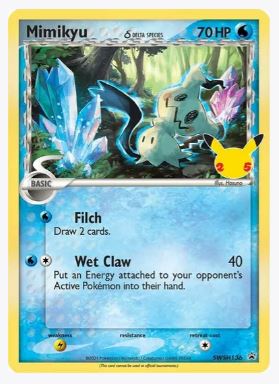 Mimikyu (Delta Species) - SWSH136 SWSH: Sword & Shield Promo Cards # SWSH136 - Sweets and Geeks