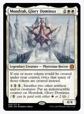 Mondrak, Glory Dominus - Phyrexia: All Will Be One - #023/271 - Sweets and Geeks