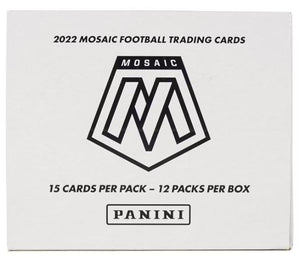 2022 Panini Mosaic Football Multi Cello 12-Pack Box - Sweets and Geeks