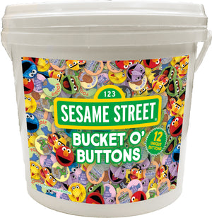 Sesame Street : Bucket of Buttons - Sweets and Geeks