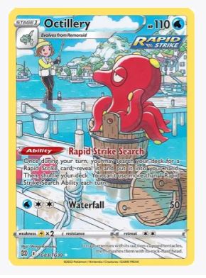 Octillery SWSH09: Brilliant Stars Trainer Gallery # TG03/TG30 - Sweets and Geeks