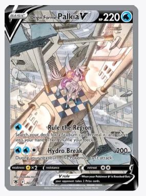 Origin Forme Palkia V (Alternate Full Art)