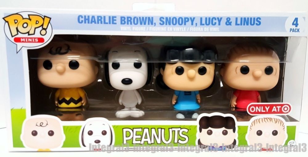 Funko POP! Minis: Peanuts Target Exclusive 4 Pack – Sweets and Geeks