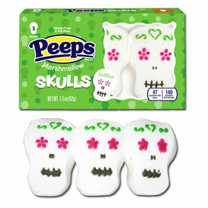 Peep Skull 3 Count - Sweets and Geeks