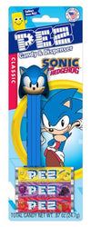 Sonic Pez Blister Pack - Sweets and Geeks