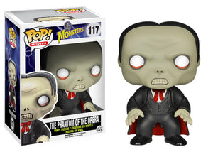 Funko Pop! Movies: Monsters - The Phantom of the Opera #117 - Sweets and Geeks