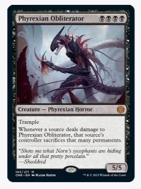 Phyrexian Obliterator - Phyrexia: All Will Be One - #105/271 - Sweets and Geeks